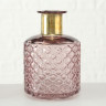 1010394 Vase Stratos, 3 ass, H 18 cm, Glass Solid 