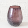 1012612 Windlight Uvio,H 15,Glass, Purple