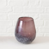 1012612 Windlight Uvio,H 15,Glass, Purple