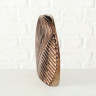 1016151 Vase Malvus, H 18 cm, Dolomite Brown
