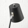 1017047 Table lamp, H 43 cm, Iron, Indoor, Black