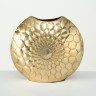 1018716 Vase Stanya, decoration, H 25 cm, Aluminium, Gold