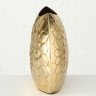 1018716 Vase Stanya, decoration, H 25 cm, Aluminium, Gold