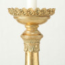 1019220 Candleholder Menthe, Polyresin, Gold