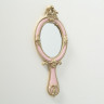 Mirror Almas, 2 ass, H 25 cm, W 2 cm, Polyresin, Pink