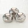 2109800 Tealight holder Gaya,3 ass,h7 cm