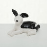 1019968 Figurine Timor, 2 ass, Dog, H 7 cm,Dolomite, Color mix