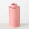 1011214 Vase Olivia, 2ass, H 30 cm, Stone ware, Pink