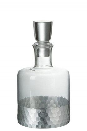 68266 DECANTER+STOPPER GL 11,8*11,8*22,5 CM 