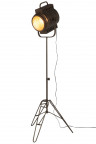 91061 STANDING LAMP FLM METAL/GL BL 60*50*170 CM 