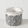 2002554 Outdoor, ashtray Wild, 2 ass, H 7 cm, Dolomite