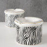 2002554 Outdoor, ashtray Wild, 2 ass, H 7 cm, Dolomite