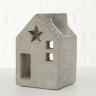 1016115 Windlight Calimera, House, H 12 cm