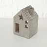 1016115 Windlight Calimera, House, H 12 cm