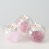 1007026 Tealight holder Feder,3 ass,Display h7