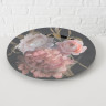 1008449 Undrerplate Bloom,2 ass, D 33cm, Plastik,Colour Mix