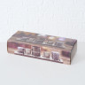 2001203 Windlight pit 7p, H 8 cm, material, MDF, glass