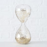2003814 Hourglass Jandia, 2 ass, H 16 cm, clear glass