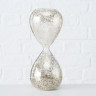 2003814 Hourglass Jandia, 2 ass, H 16 cm, clear glass