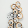 Wall object Rasmus, Round, Mat 152 cm* 65cm * 6cm
