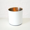 1011605 Windlight Ocean, 4 ass, H 9cm, Metal, White