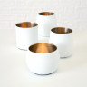 1011605 Windlight Ocean, 4 ass, H 9cm, Metal, White